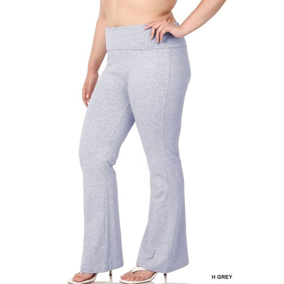 Zenana Outfitters Pants & Jumpsuits Nwot Zenana Heather Grey